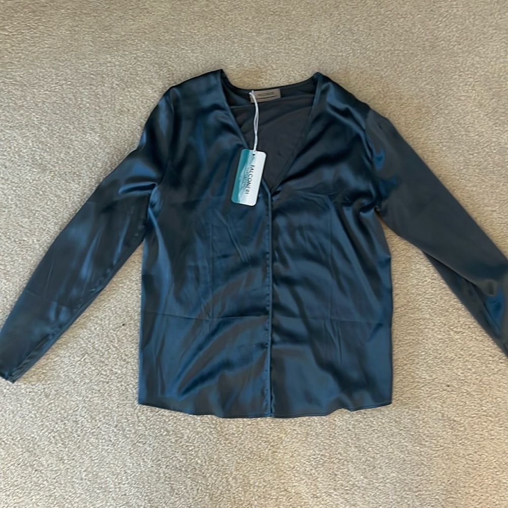 Silk Falconeri Blouse NWT